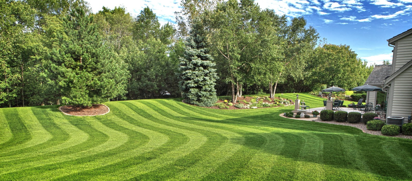 commercial lawn mowing
